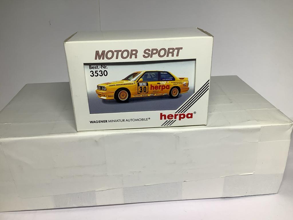 Herpa BMW M3 DTM Deutsche Tourenwagen Trophäe Modelauto, Hobby en Vrije tijd, Modelauto's | 1:87, Ophalen of Verzenden, Nieuw