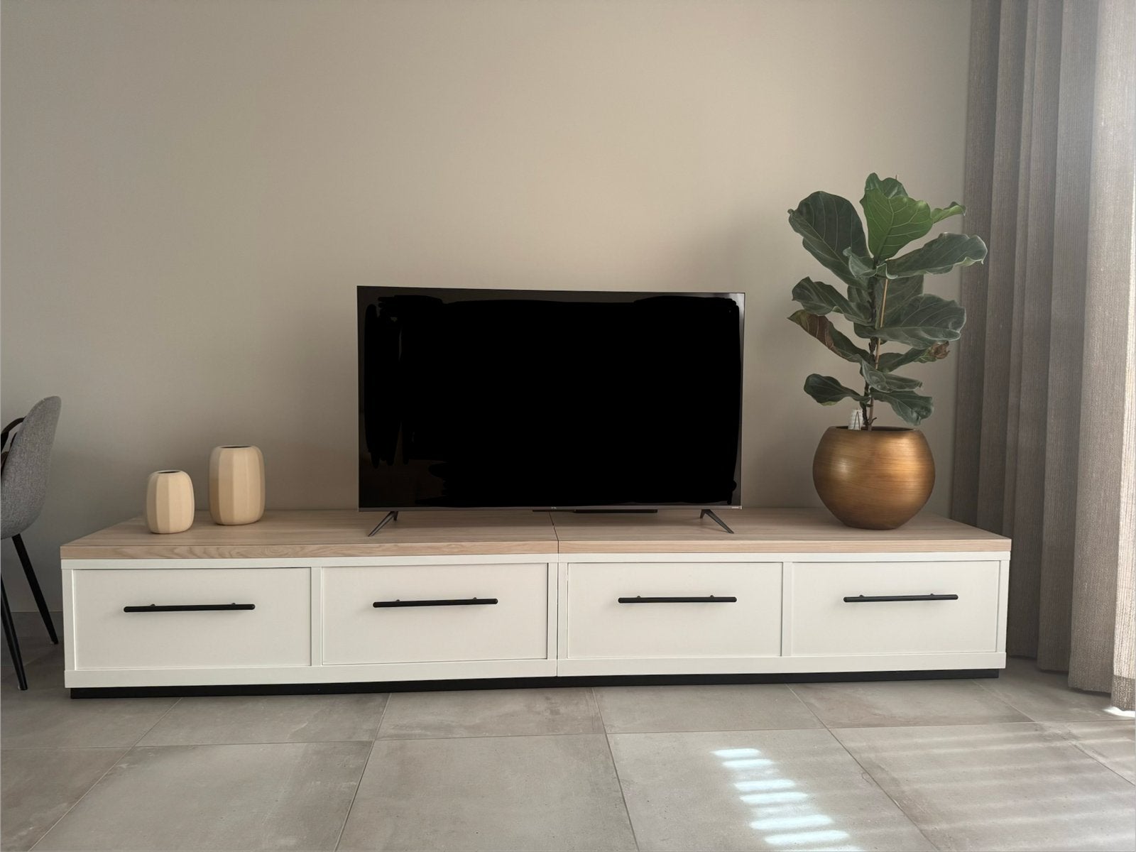 Uniek dressoir / tv-meubel 280 cm, Ophalen, Zo goed als nieuw, 200 cm of meer, Minder dan 100 cm