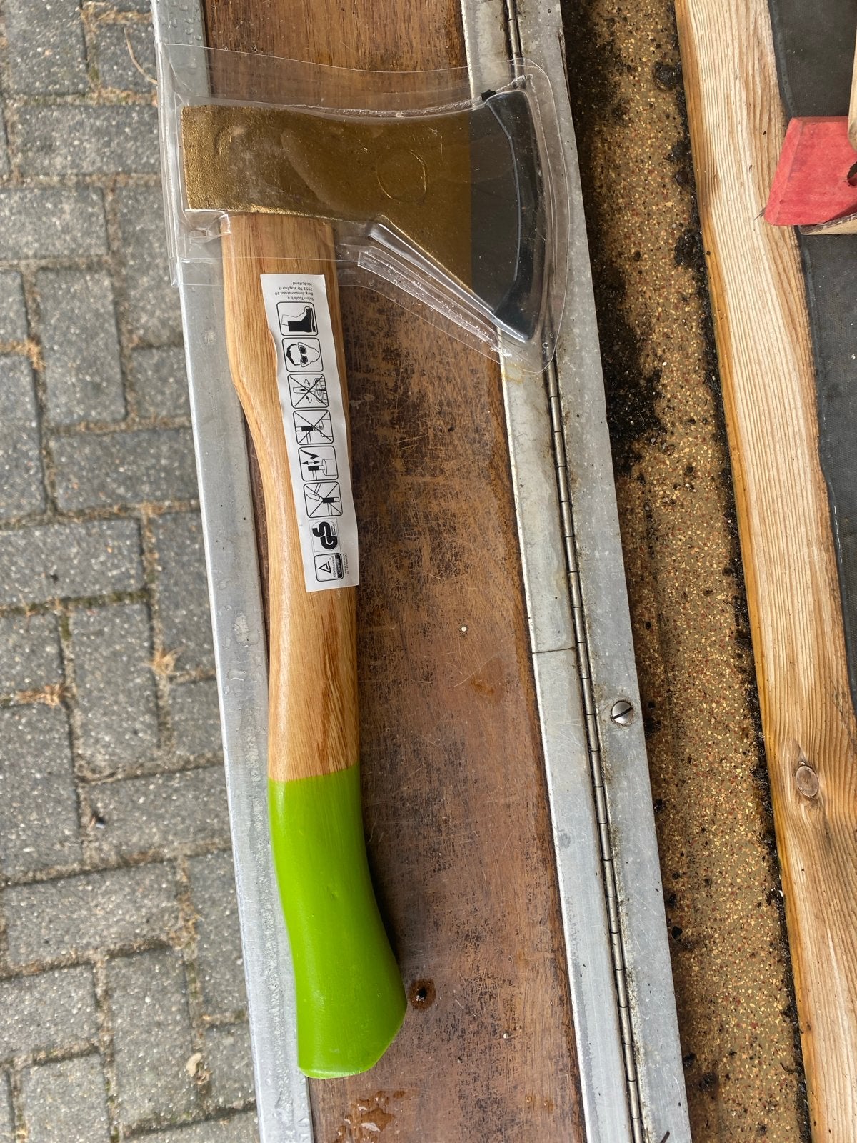 Nieuwe Garden Touch Handbijl 600g - Ideaal voor tuin en hout, Ophalen of Verzenden, Nieuw, Overige typen, Overige merken