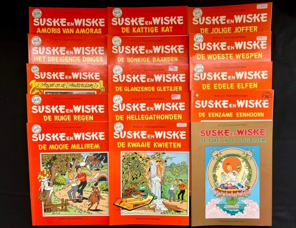 Partij Suske en Wiske stripboeken, Boeken, Meerdere stripboeken, Ophalen, Gelezen, Willy Vandersteen