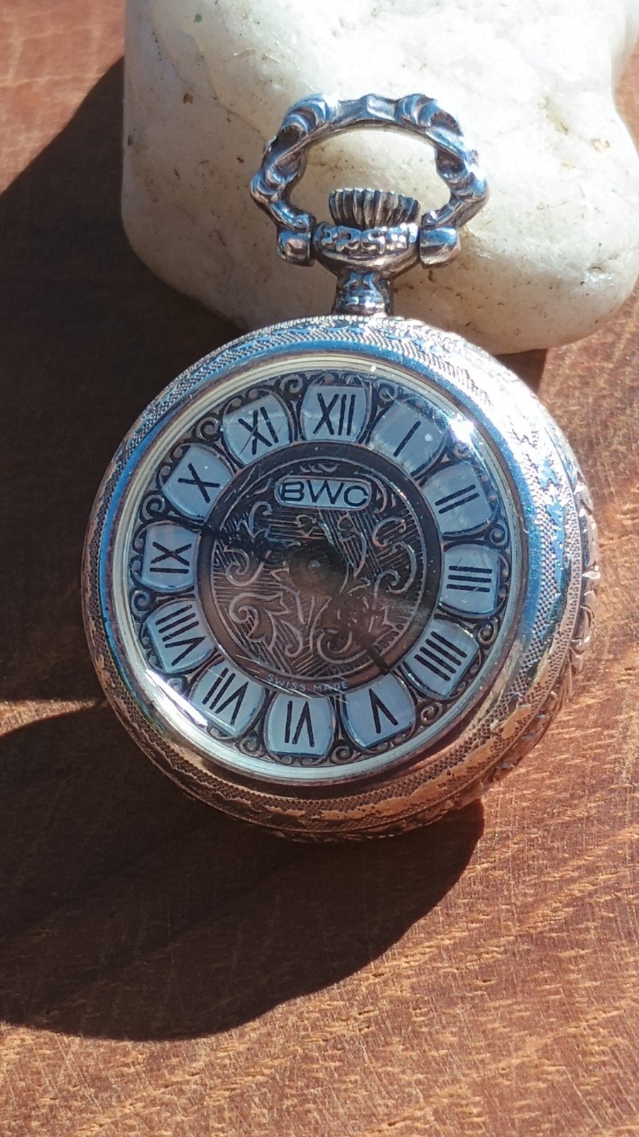 bwc zak/ ketting horloge, Sieraden, Tassen en Uiterlijk, Horloges | Dames, Overige merken, Overige materialen, Zakhorloge, Ophalen of Verzenden