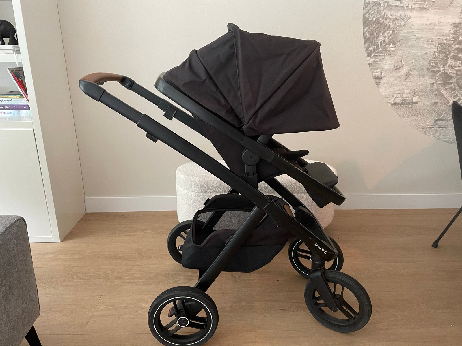 Dubatti Two Kinderwagen - Compleet met Reiswieg, Gebruikt, Combiwagen, Met reiswieg, Ophalen