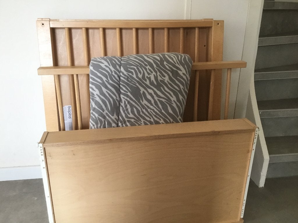 Bopita kinderbox, zo goed als nieuw, Kinderen en Baby's, Boxen, Ophalen, Zo goed als nieuw, Vierkant, In hoogte verstelbaar