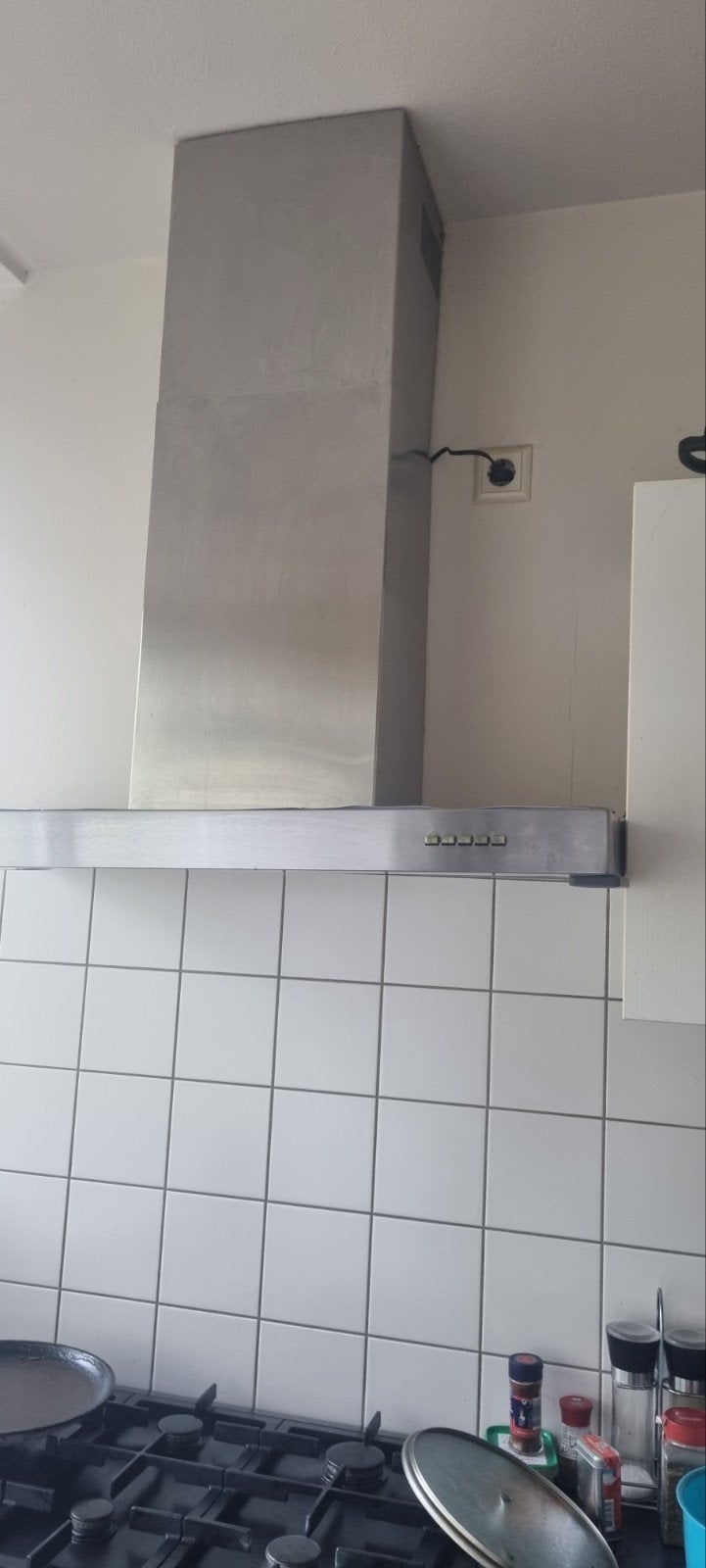 afzuigkap, Ophalen, Gebruikt, 200 tot 400 m³ per uur, Wandschouwkap