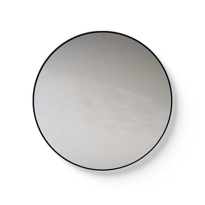 Looox spiegel rond zwart 100cm, Ophalen, Overige typen, Nieuw, 50 tot 100 cm
