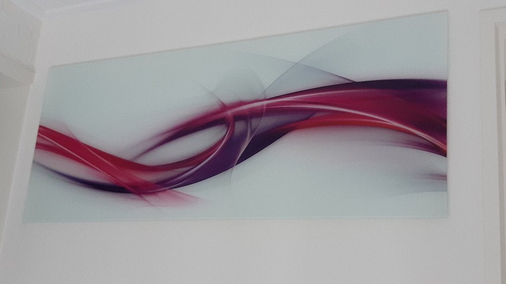 Muurdecoratie Wanddecoratie, Ophalen, Meerkleurig, Zo goed als nieuw, Glas