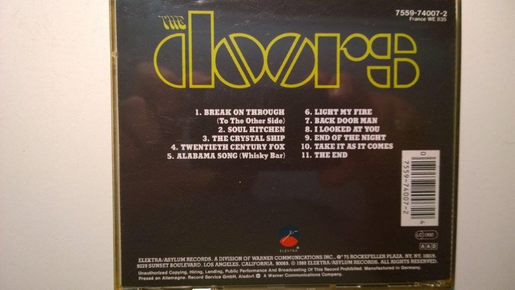 The Doors - The Doors (Elektra Label), Ophalen of Verzenden, Zo goed als nieuw, Poprock, Album