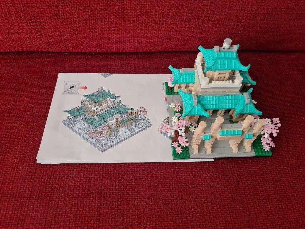 Mini bouwstenen chinees gebouw lepin, Ophalen of Verzenden