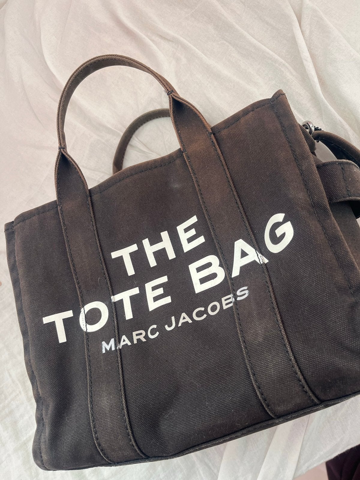 Originele Marc Jacobs The Tote Bag - Verkleurd, Ophalen, Gebruikt, Overige kleuren, Handtas