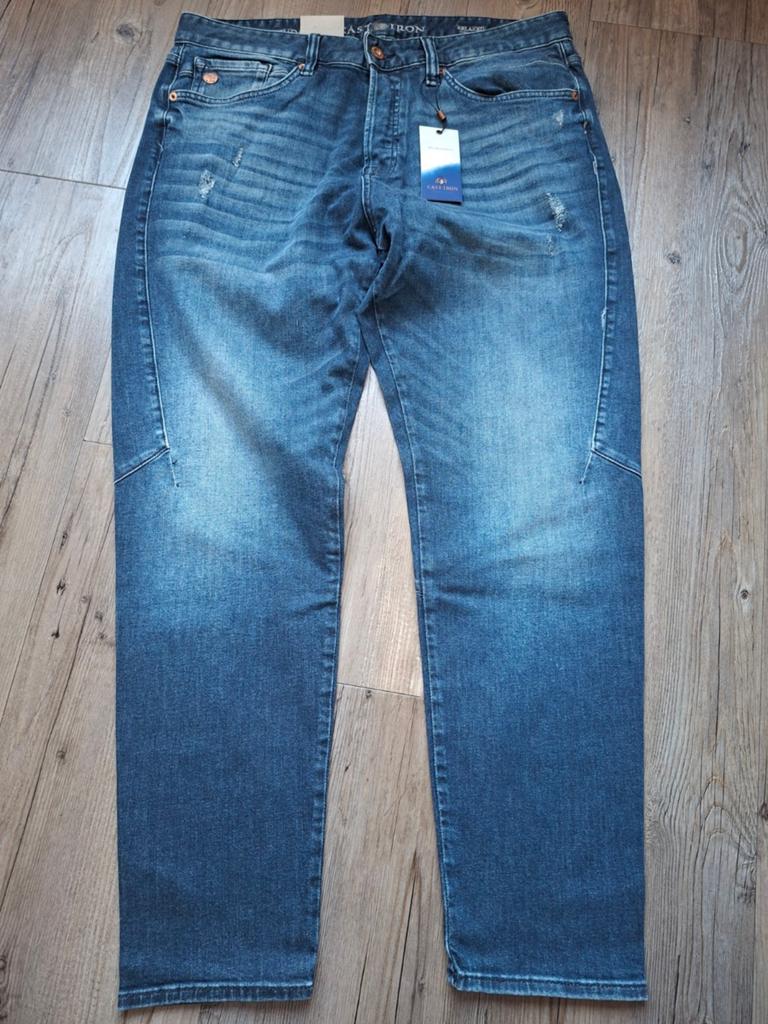 CAST IRON Cuda jeans W34 L34, Blauw, Nieuw, Ophalen of Verzenden, W33 - W34 (confectie 48/50)