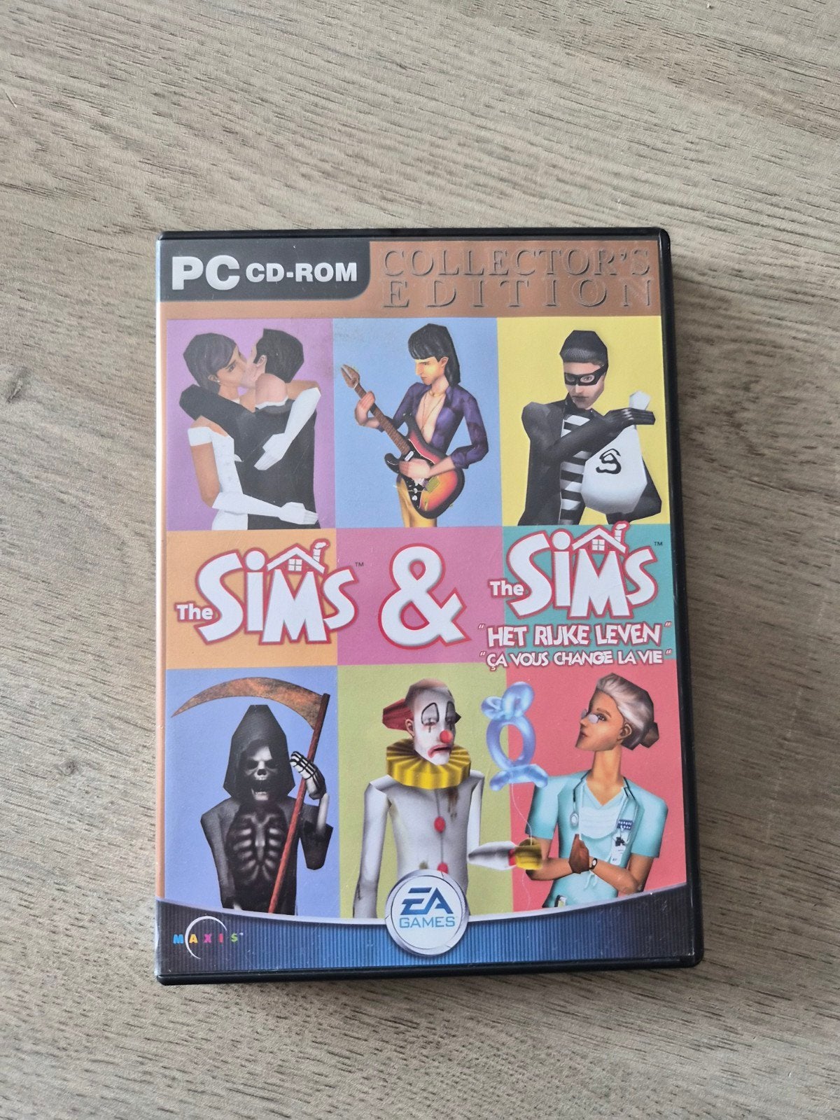 The Sims & Het Rijke Leven Collector's Edition PC CD-ROM, Gebruikt, 1 speler, Ophalen of Verzenden, Vanaf 7 jaar