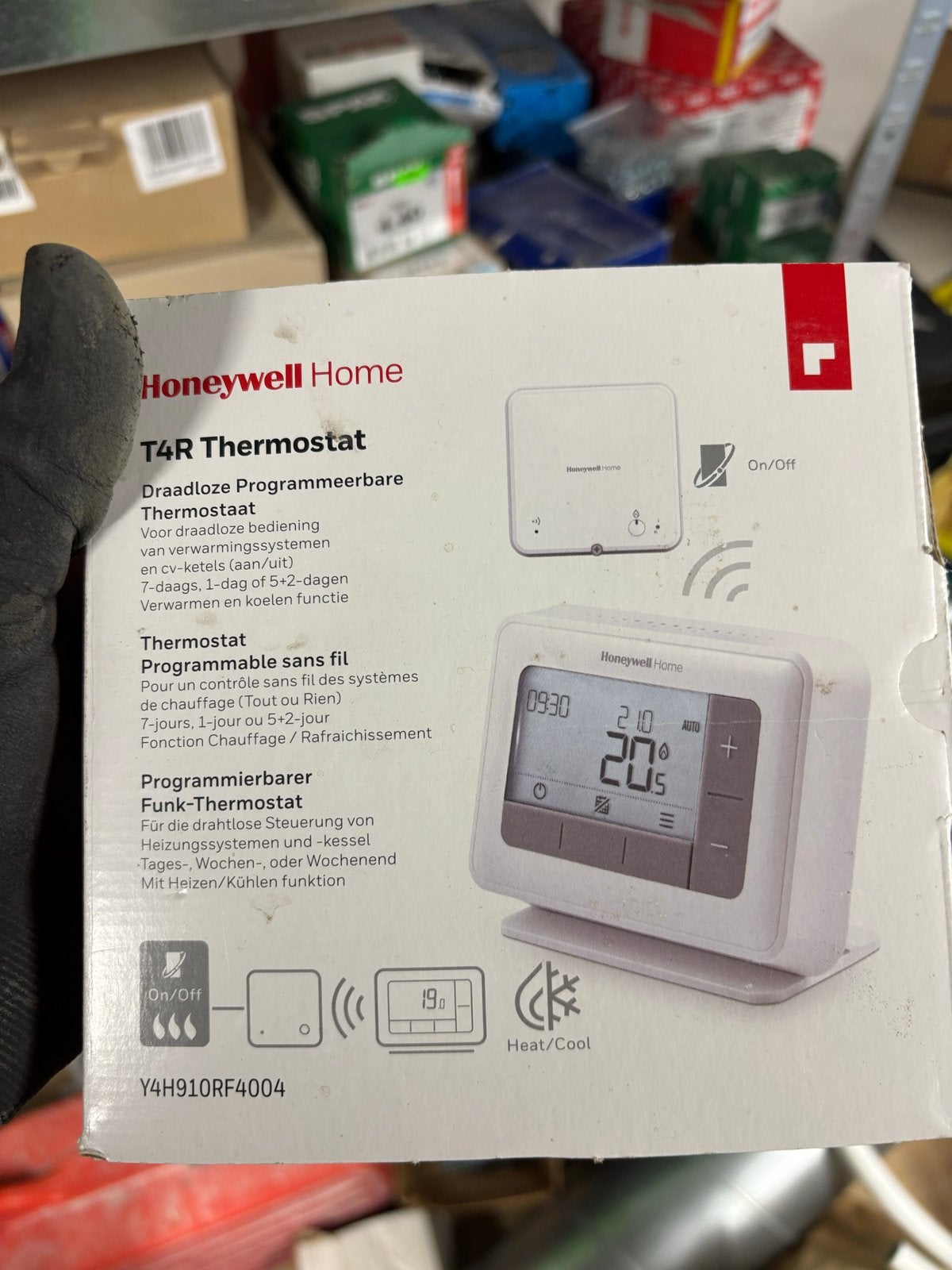 Honeywell Home T4R Draadloze Programmeerbare Thermostaat, Ophalen, Slimme thermostaat, Nieuw