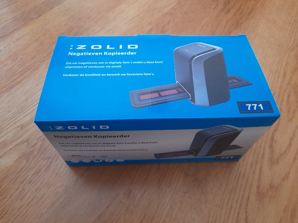 :Zolid 771 Negatievenkopieerder, Computers en Software, Scanners, :Zolid, Overige typen, Ophalen of Verzenden, Zo goed als nieuw