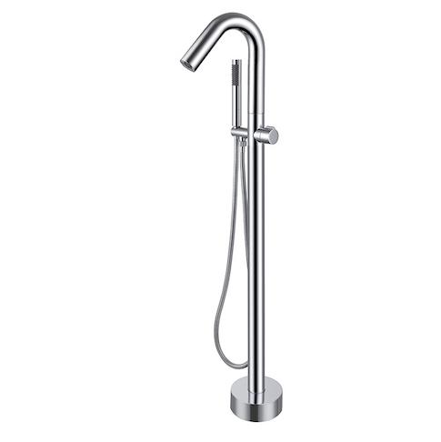 AANBIEDING! Vrijstaande kraan, chroom, badkamer, handdouche, Ophalen of Verzenden, Nieuw