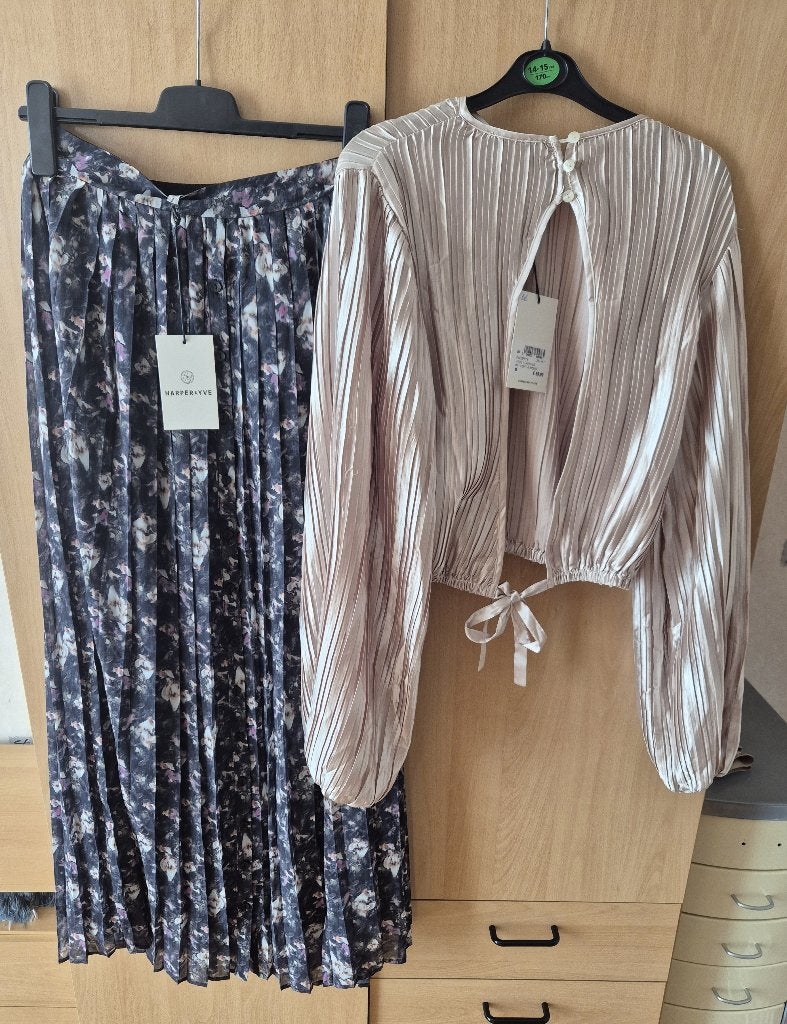 Nieuwe Harper & yve set - rok en aparte blouse - Maat S, Overige kleuren, Nieuw, Ophalen of Verzenden, Maat 36 (S)