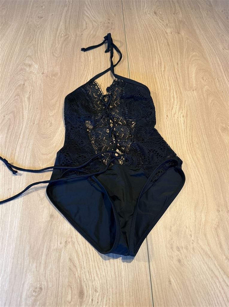 Ann Summers Zwarte Body - Maat 32, Kleding | Dames, Ophalen of Verzenden, Zwart, Body of Korset