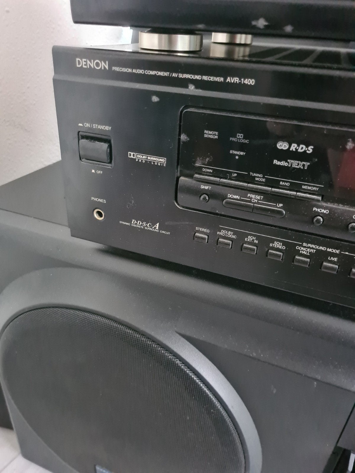 Denon surond reciever, Ophalen, Denon