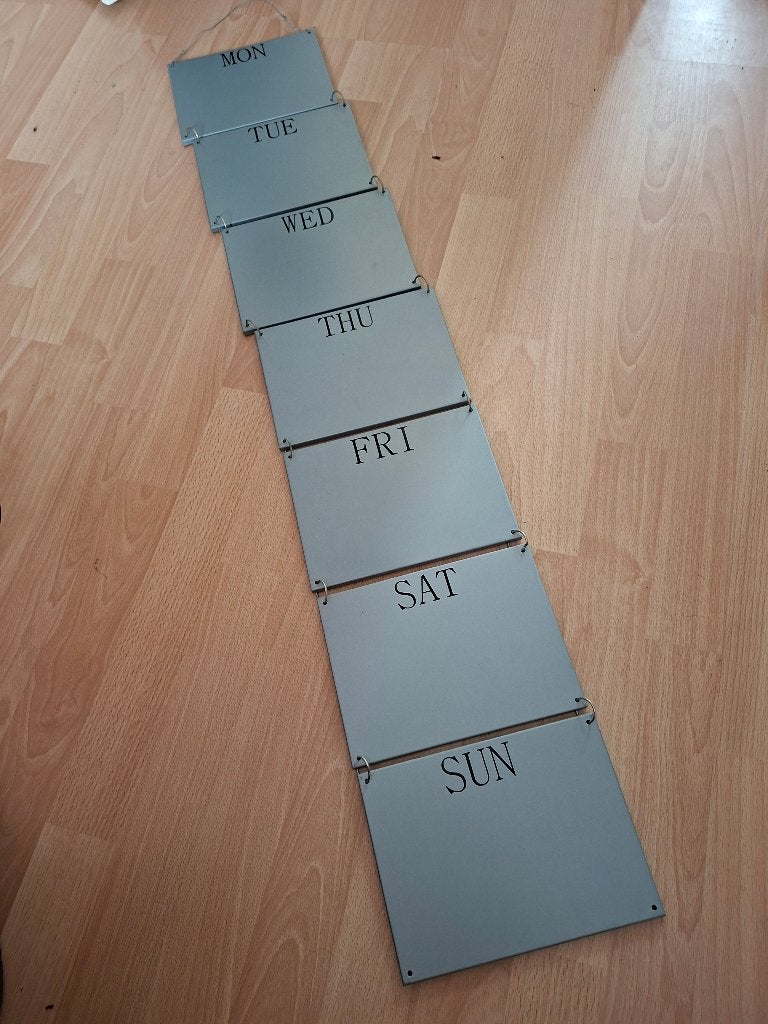 Magnetische weekplanner, Diversen, Ophalen of Verzenden