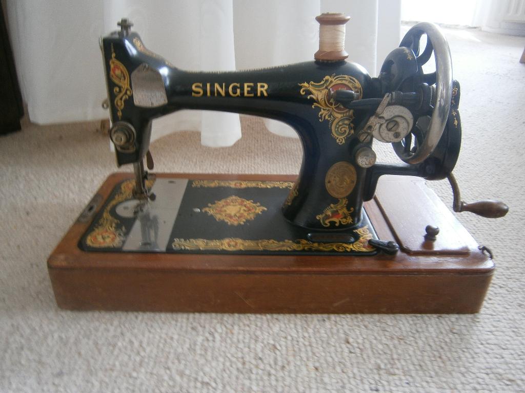 oude Singer  Naaimachine, Ophalen