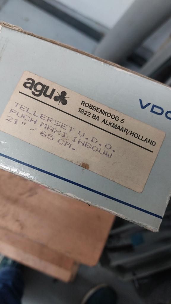 Km teller Puch Honda Vespa, Ophalen of Verzenden, Nieuw, Overige typen, Overige merken