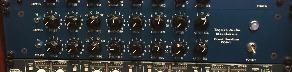 Tegeler Audio Manufaktur Classic Equalizer EQP1-A, Muziek en Instrumenten, Ophalen of Verzenden, Zo goed als nieuw, Equalizer