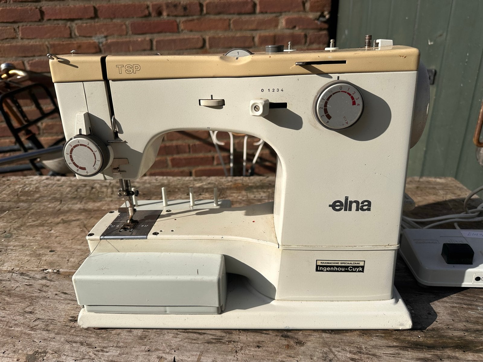 Elna TSP Naaimachine - Goedwerkend, Overige merken, Gebruikt, Naaimachine, K