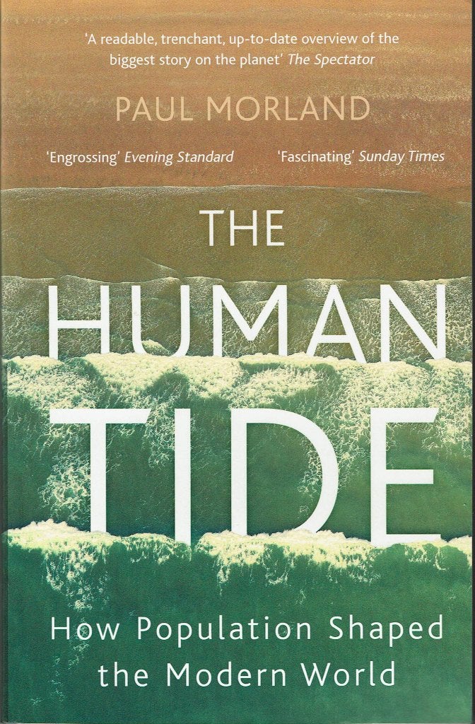 Paul Morland, The human tide, Ophalen of Verzenden, Gelezen, Overige wetenschappen