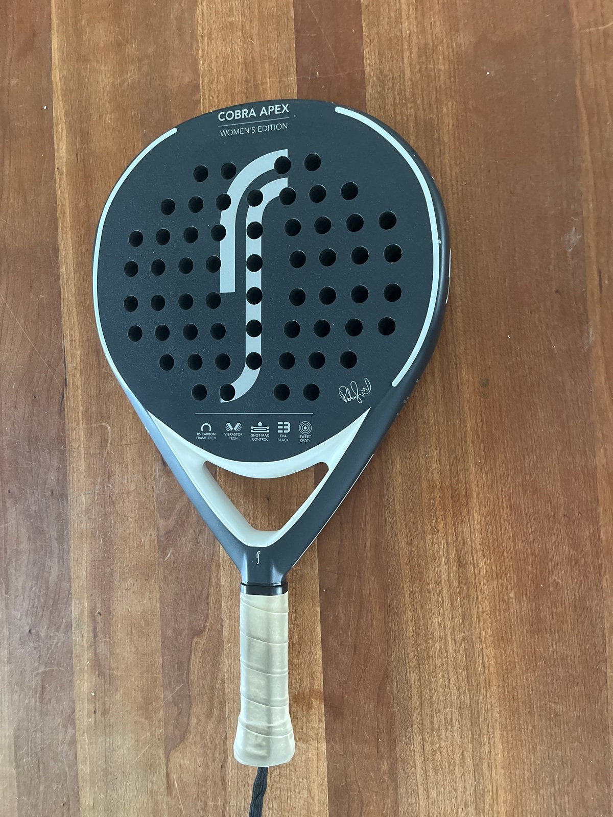 Prince Cobra Apex Padel Racket Dames - Zo goed als nieuw, Sport en Fitness, Tennis, Ophalen of Verzenden, Zo goed als nieuw, Racket