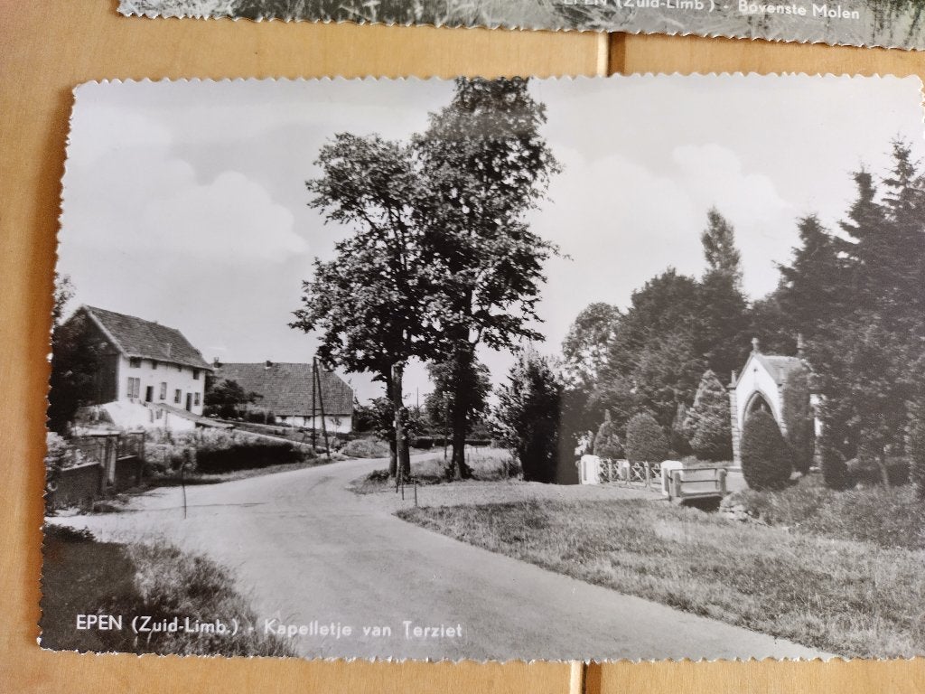 ansicht Epen, Verzamelen, Ophalen of Verzenden, 1940 tot 1960, Ongelopen, Noord-Brabant