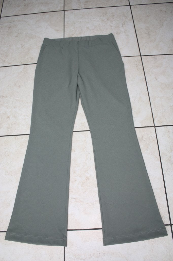 &Co Woman Studio khaki heavy travel broek XL, Overige kleuren, Verzenden, Maat 46/48 (XL) of groter, &Co Woman