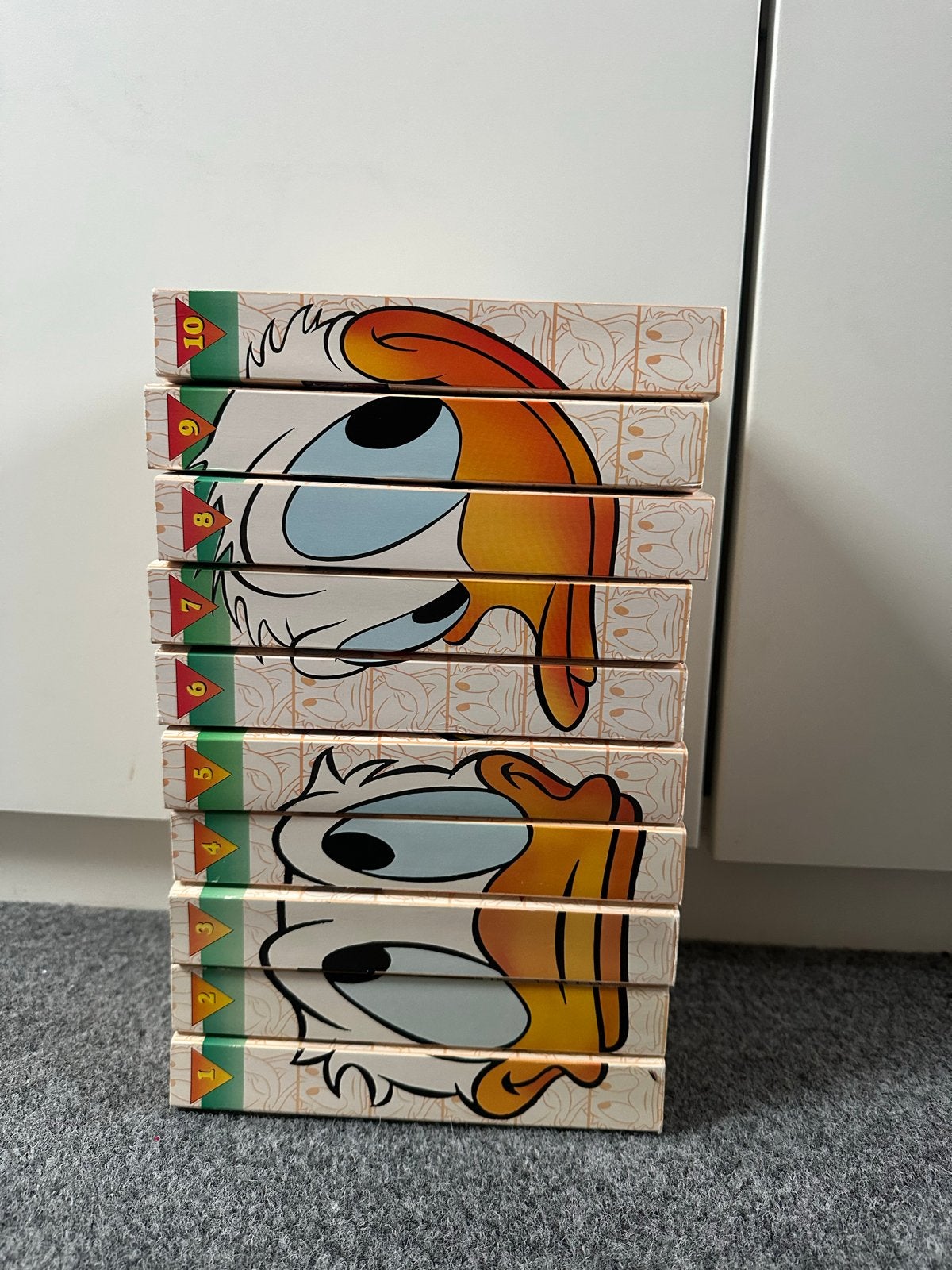 Donald Duck Dubbel Pocket 1 t/m 10, Ophalen of Verzenden, Gelezen