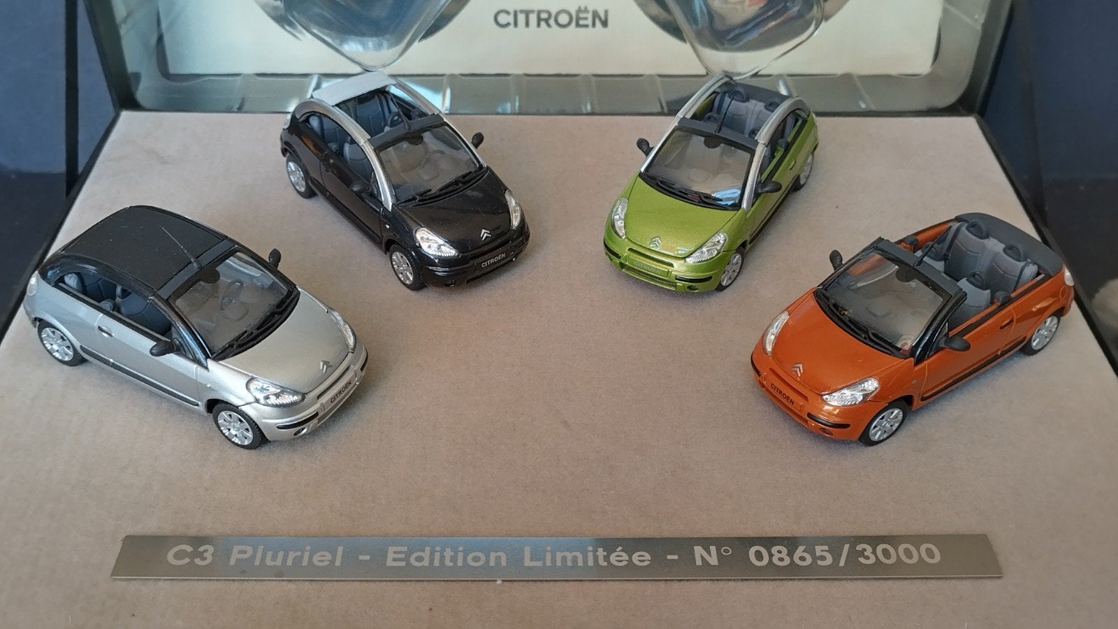 Citroen C3 Pluriel 1:43 Norev Luxe Coffret Pol, Auto, Verzenden, ., Nieuw