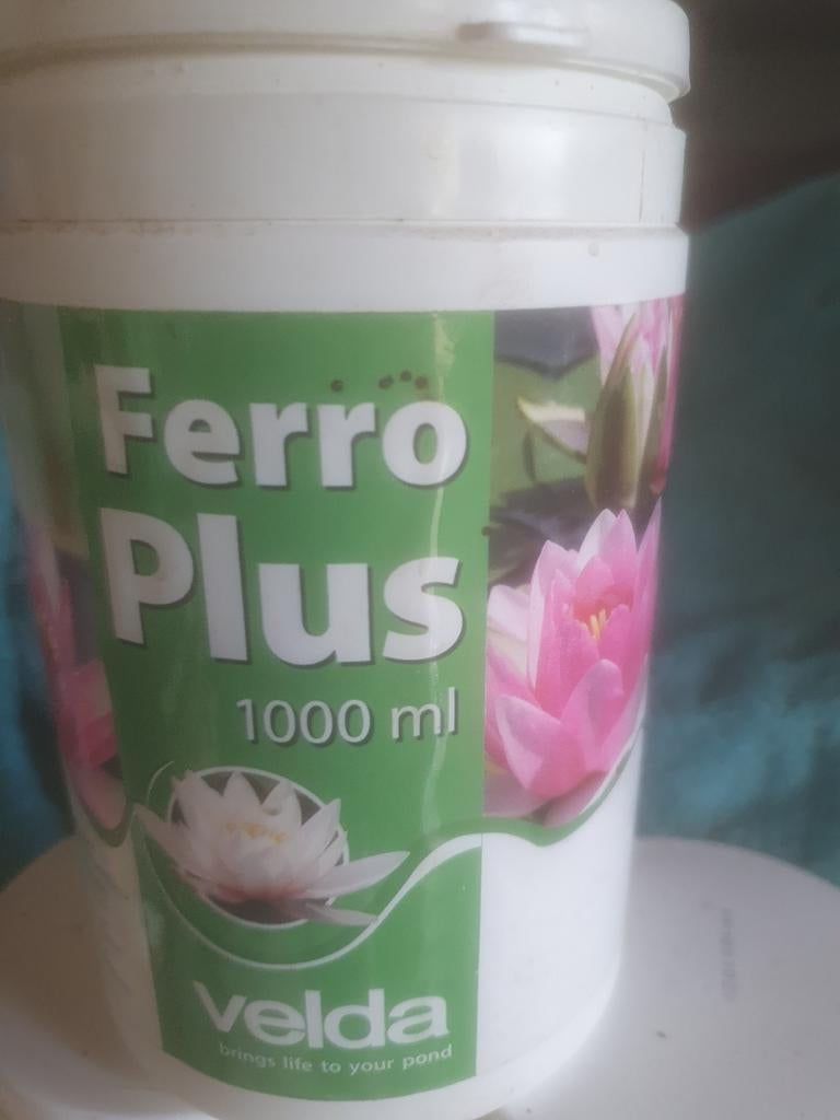 Velda Ferro Plus 1000 ml - Vijverplantenvoeding, Ophalen of Verzenden, Nieuw, Overige typen