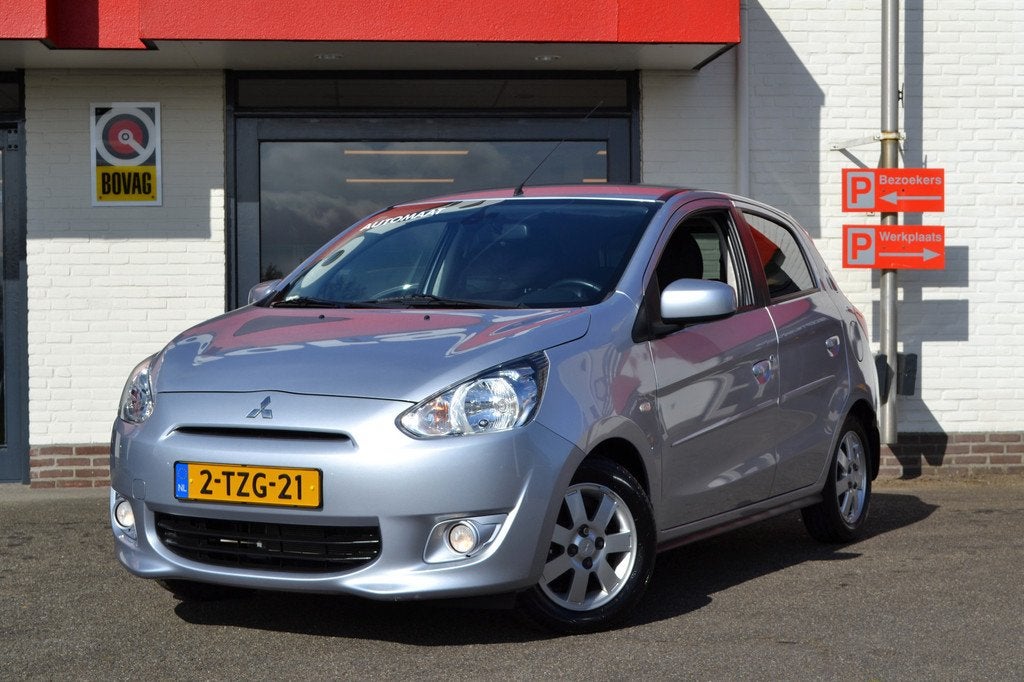 Mitsubishi Space Star 1.2 Intense Automaat NL auto, 22.000 k, Auto's, Mitsubishi, Bedrijf, Te koop, Space Star, ABS, Airbags, Airconditioning