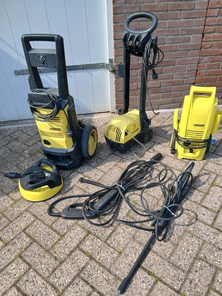 3 Kärcher hogedrukreinigers - Diverse modellen, Tuin en Terras, Ophalen of Verzenden, Elektrisch