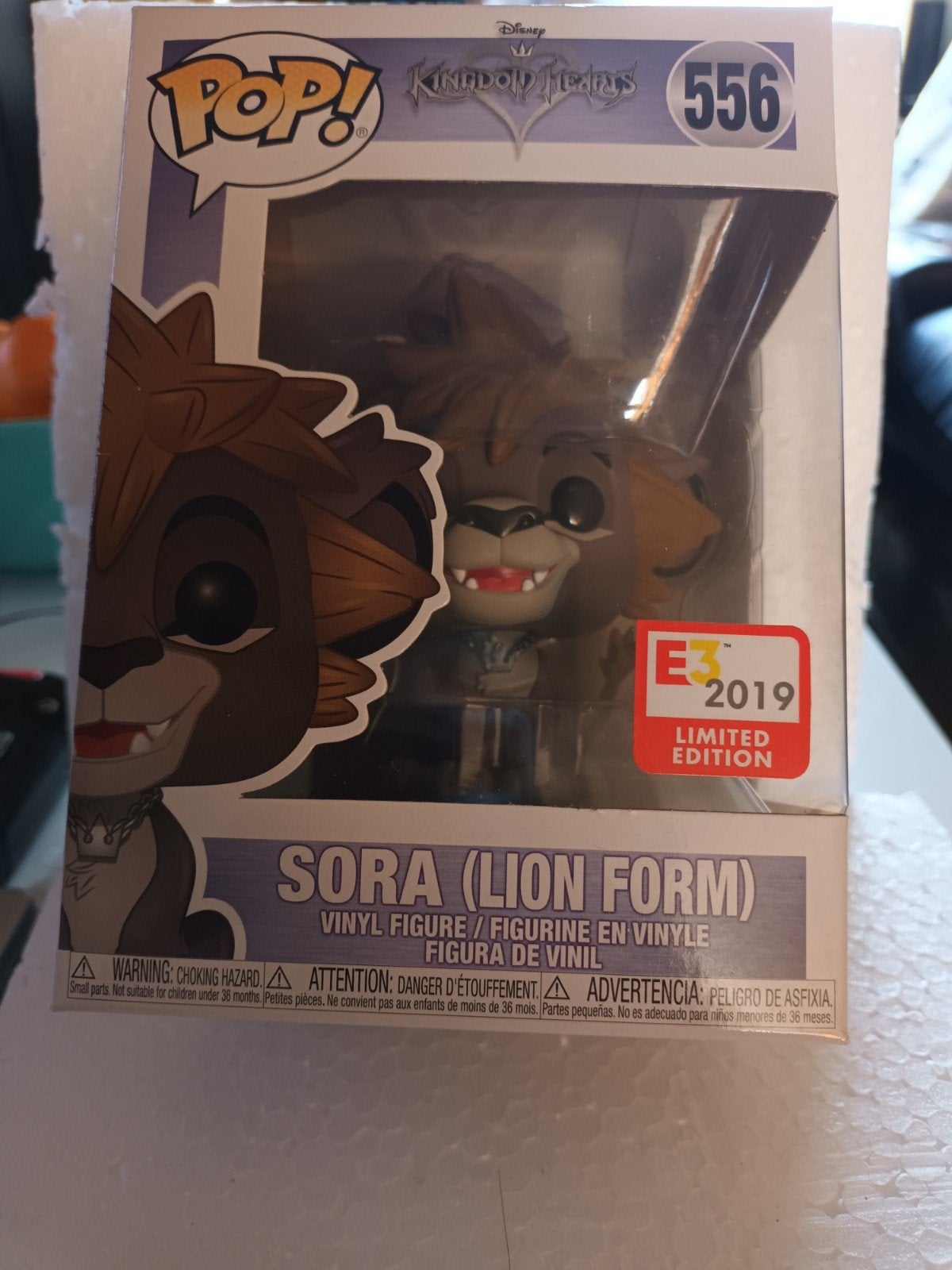 Funko Pop! Kingdom Hearts Sora Lion Form E3 2019 Limited, Ophalen of Verzenden, Nieuw