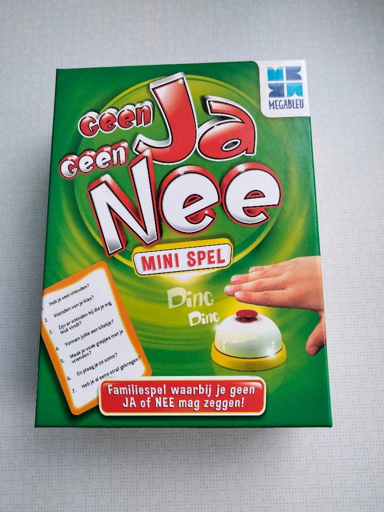 geen ja geen nee, Ophalen
