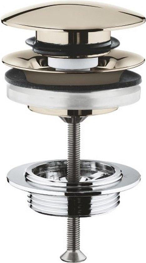 GROHE Push Up Nickel 65807BE0 (Afvoergarnituur) *Nieuw*, Nieuw, Ophalen of Verzenden, GROHE, GROHE 1