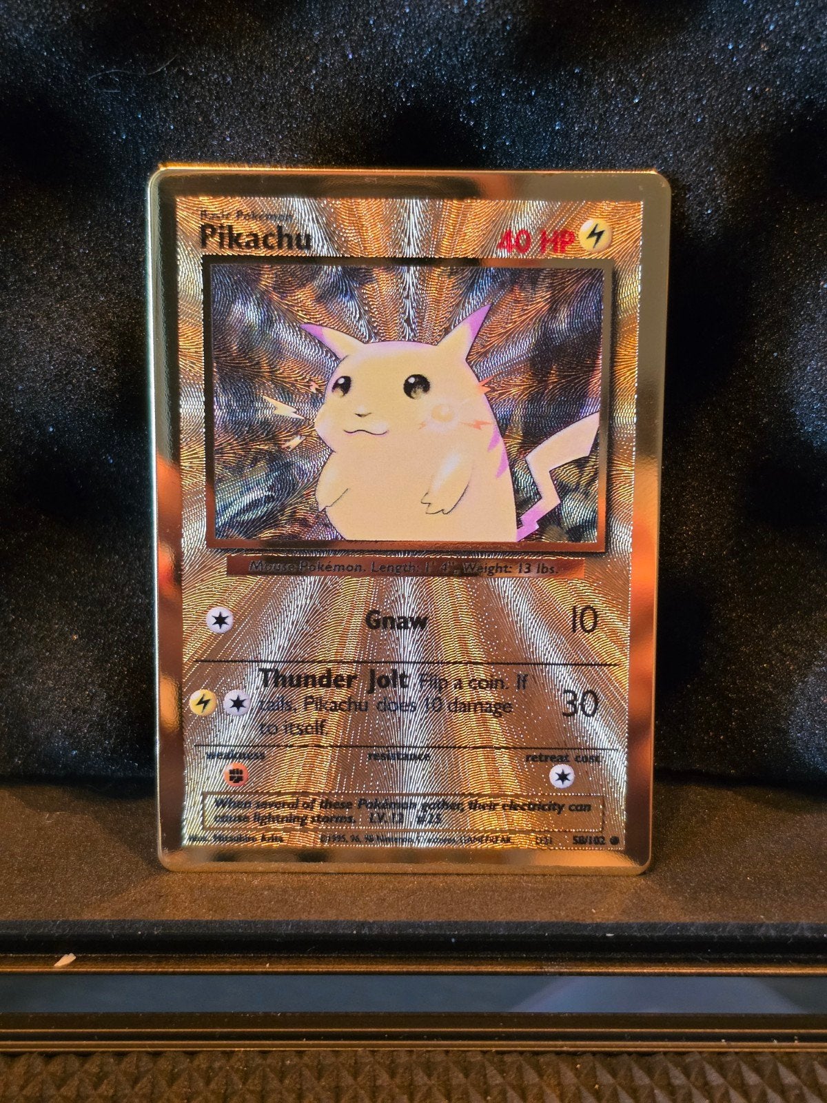 Metal Pikachu - Celebrations - UPC, Ophalen of Verzenden, Zo goed als nieuw