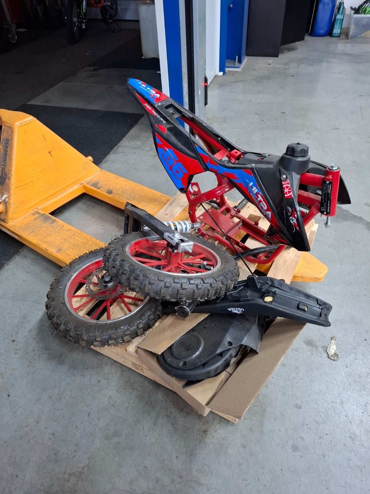 ULTRA electrische minicrosser onderdelen ! Dslmotoren, Ophalen of Verzenden