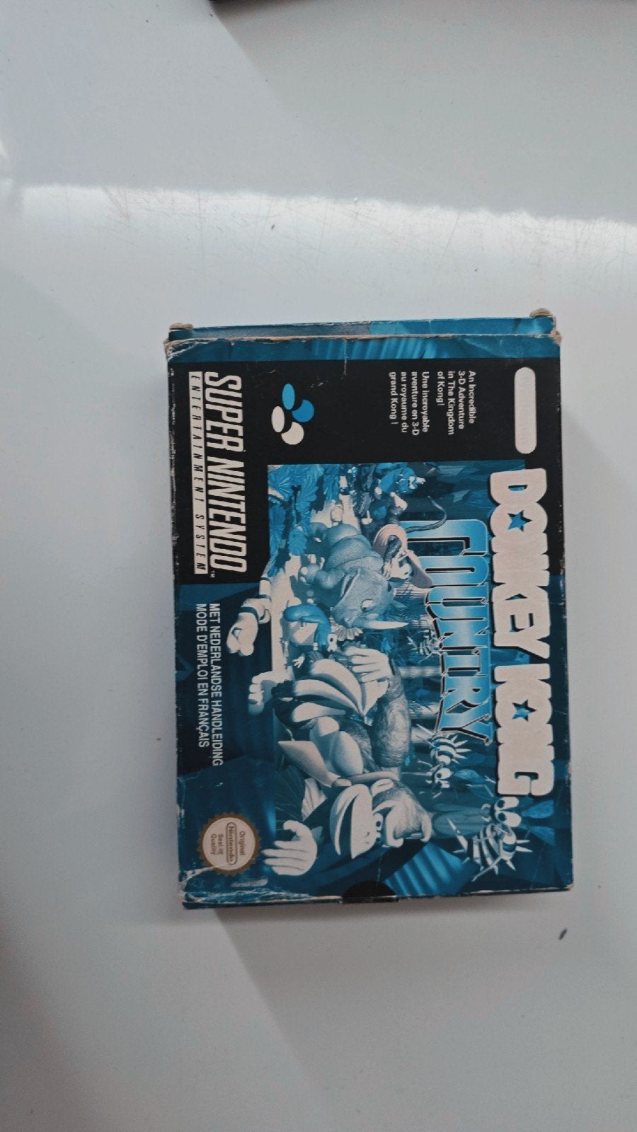 Donkey Kong Country - Super Nintendo (SNES), Gebruikt, 1 speler, Ophalen of Verzenden, Vanaf 3 jaar