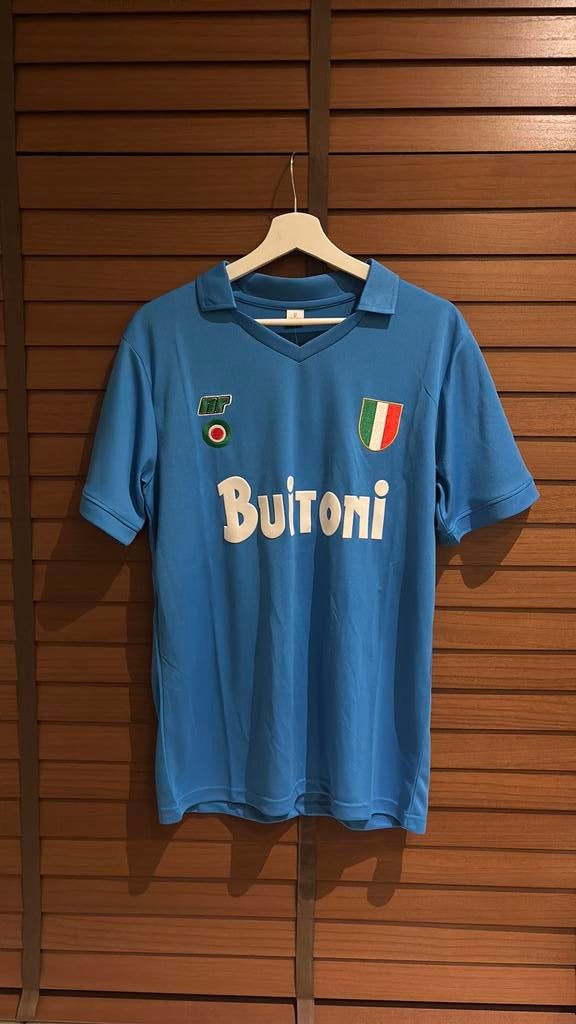 Retro Napoli shirt, Sport en Fitness, Voetbal, Ophalen of Verzenden, Zo goed als nieuw, Shirt
