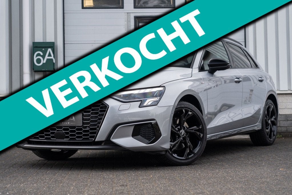 Audi A3 Sportback TFSI S-line Matrix Night pakket, Auto's, 150 pk, Bedrijf, 1260 kg, 17 km/l