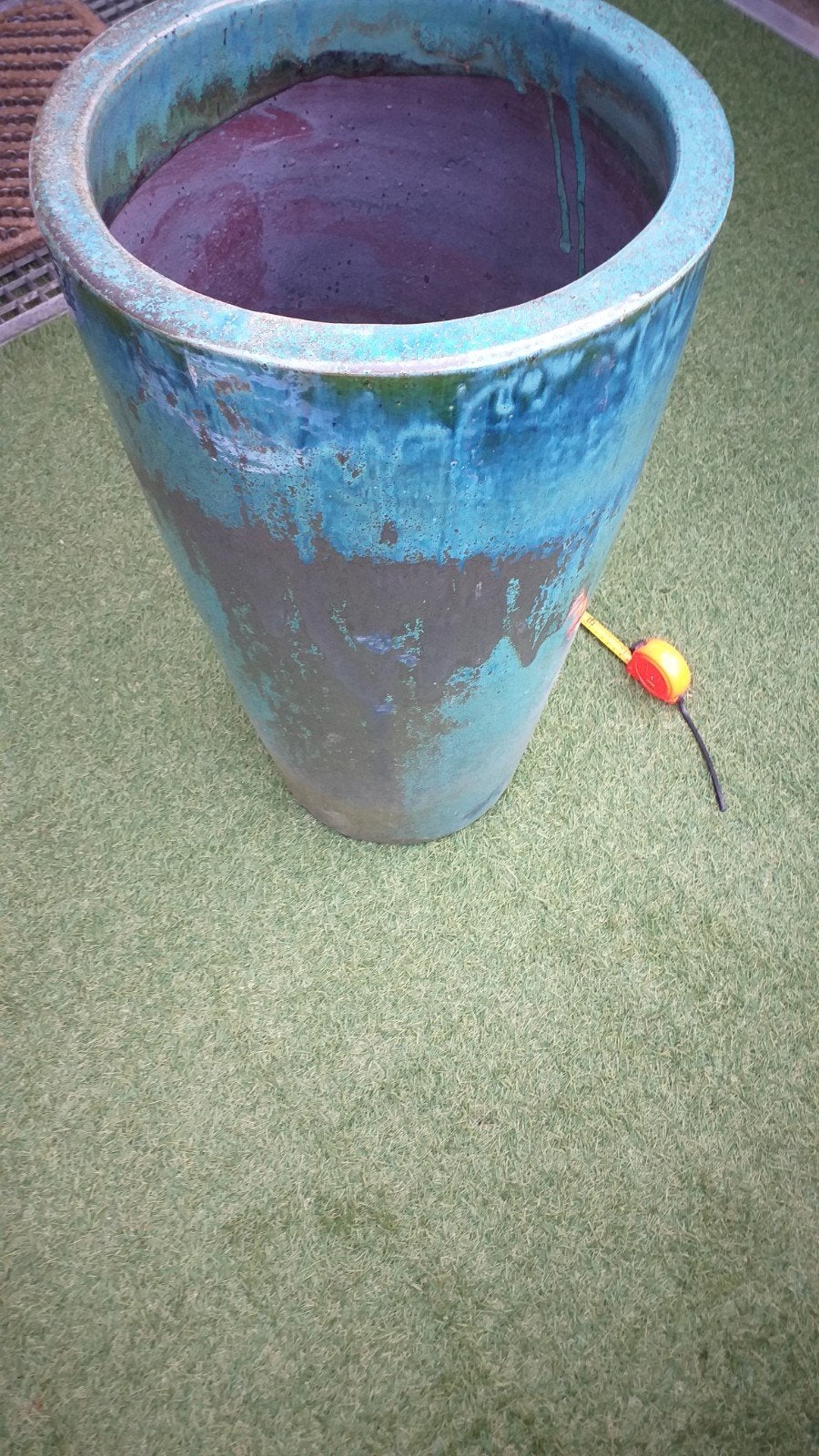 bloempot of vaas, Ophalen, 40 cm of meer, Rond, Nieuw