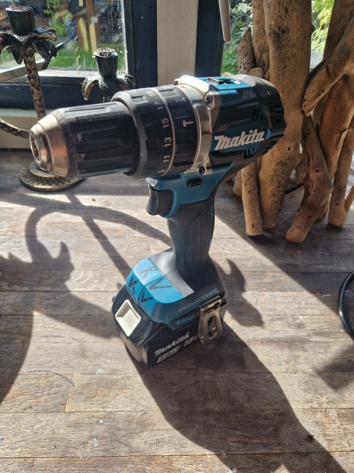 Makita DHP484 Schroefmachine 18V met accu, Ophalen, Gebruikt, Boor- en Schroefmachine