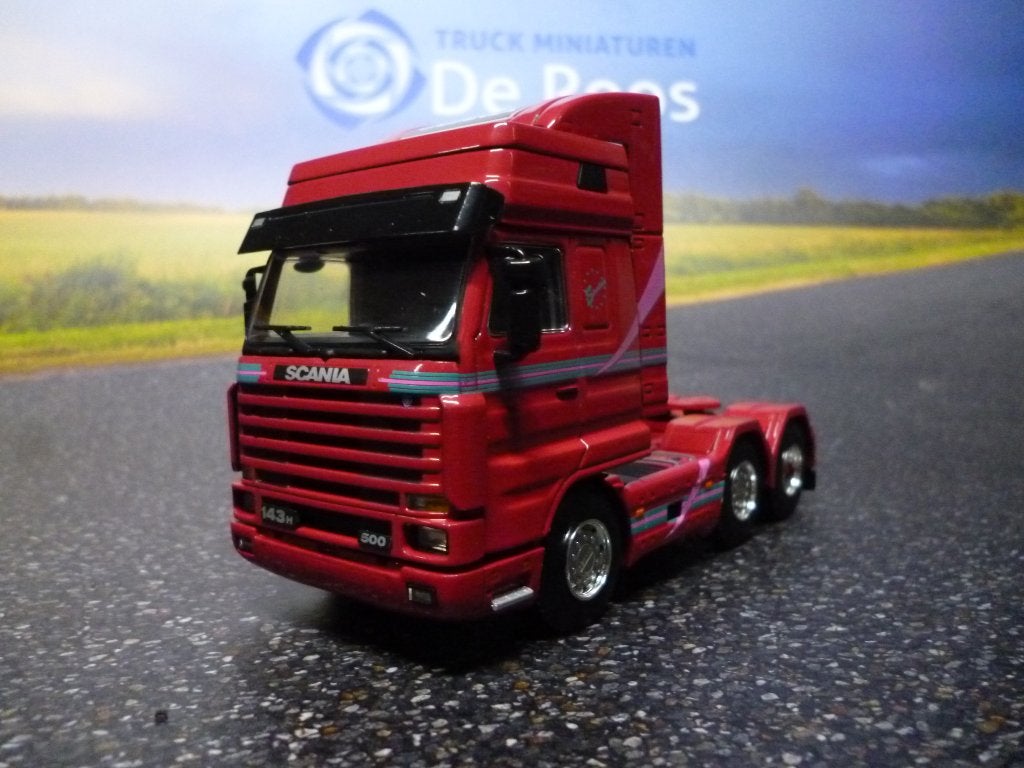WSI Scania 143 demo, Ophalen of Verzenden, Zo goed als nieuw, Bus of Vrachtwagen, Wsi