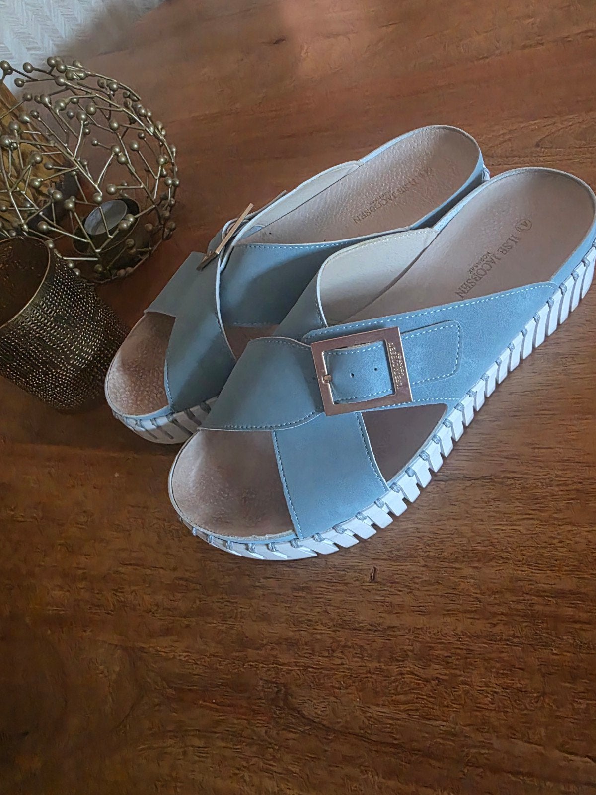 ilse Jacobs slippers, Kleding | Dames, Slippers, Blauw, Ophalen of Verzenden, Ilse Jacobsen