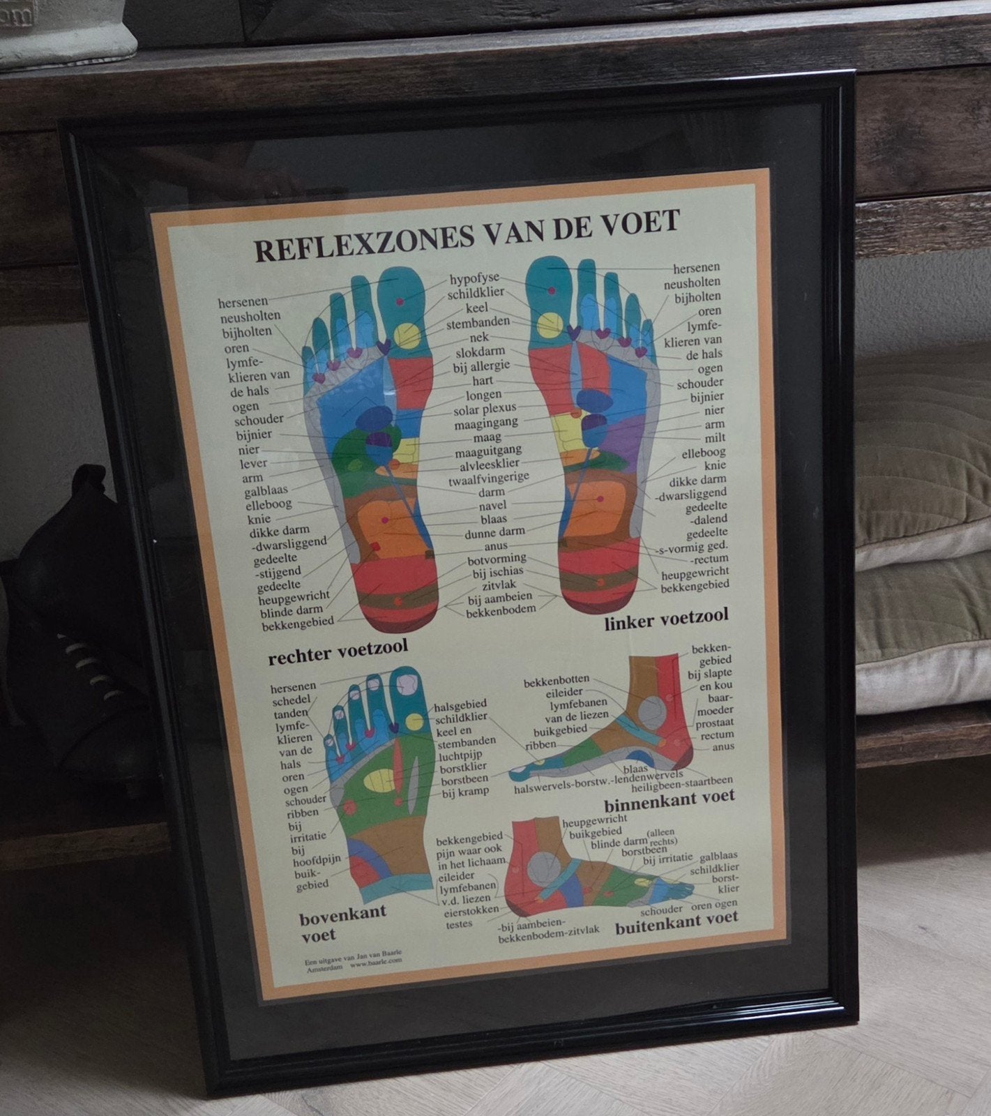 Poster, relax therapeut, pedicure, Ophalen