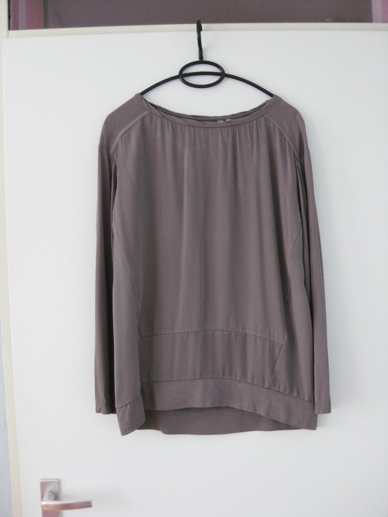 Top Sandwich maat 34 valt ruim, Ophalen, Maat 34 (XS) of kleiner, Grijs, Sandwich