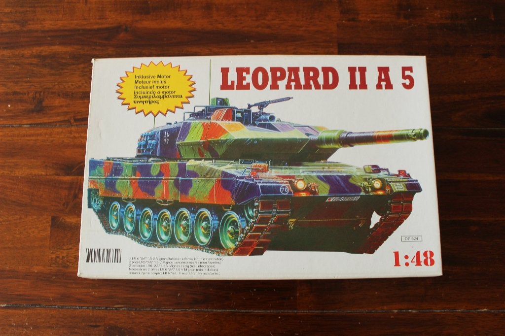 bouwdoos  leopard II   a5  1:48, Ophalen of Verzenden, Landmacht, Duitsland, Overige typen